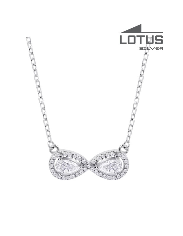 LOTUS SILVER NECKLACE